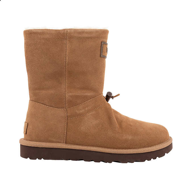 UGG Women's Classic Short Toggler Boot [Chestnut]-A - New In Box-US Women's 9