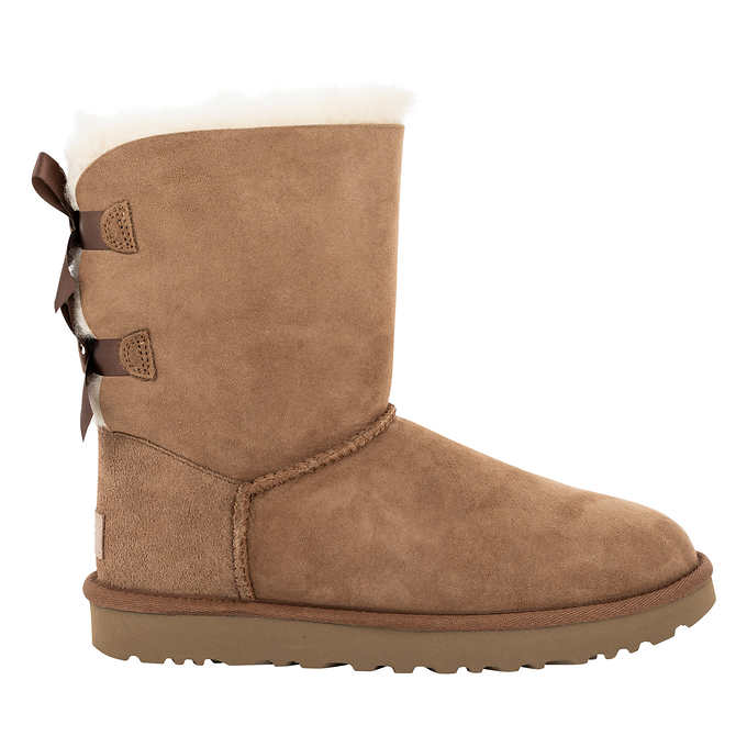 UGG Women's Bailey Bow II Boot [Chestnut]-A - New In Box-US Women's 10