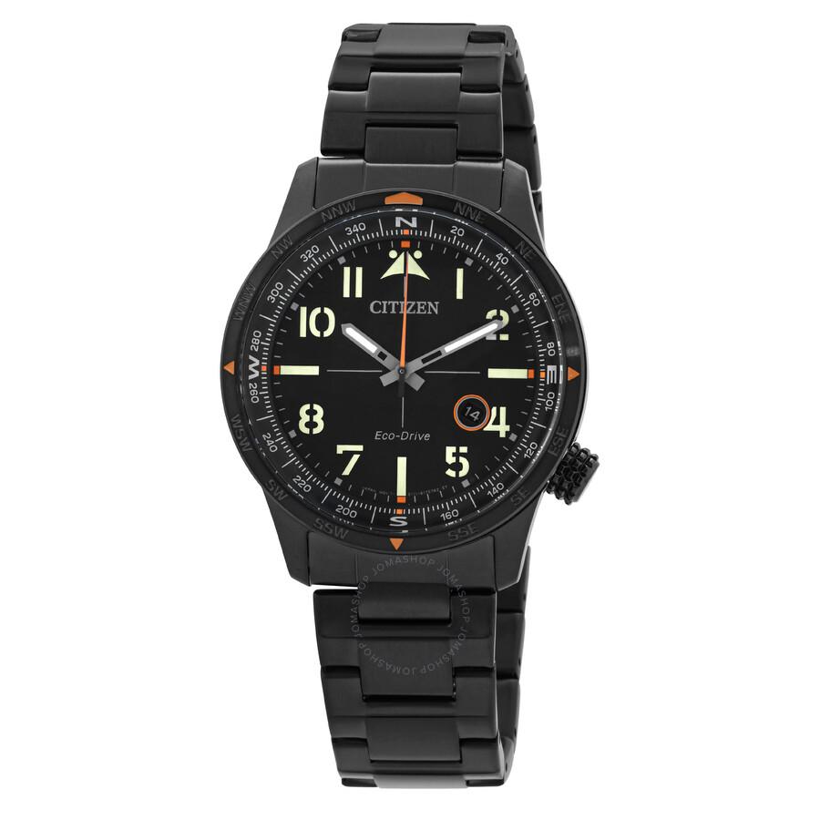 CITIZEN  Core Black Dial Men's Watch BM7555-83E - degraded