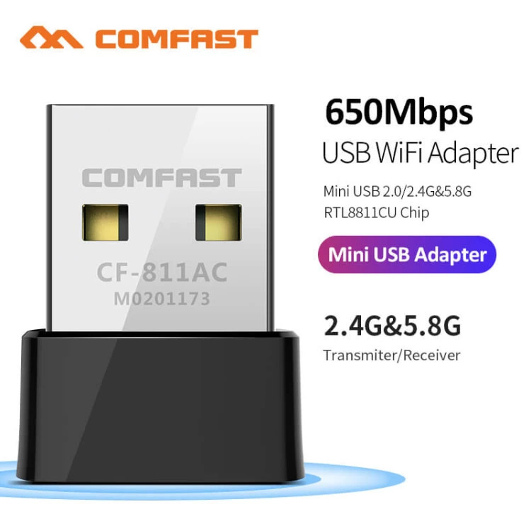 Comfast CF-811AC 650Mbs USB Wireless Adapter