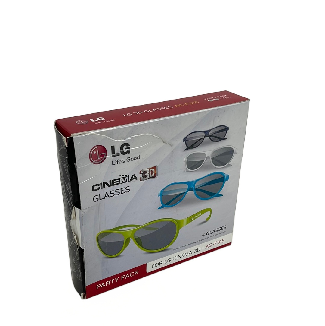 LG 3D Cinema Glasses - 4 Pack (AG-F315)