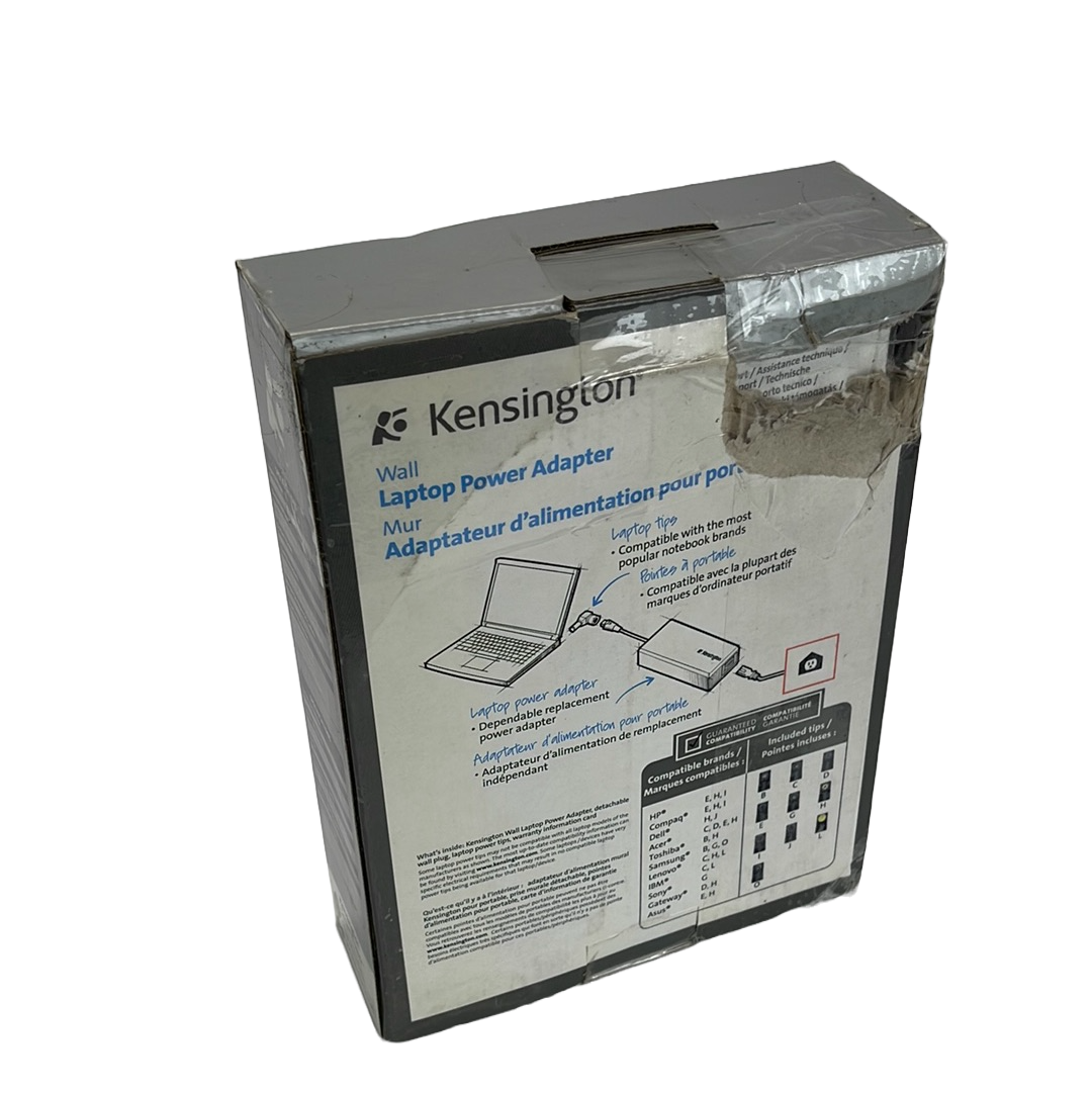 Kensington K38077US Wall Laptop Power Adapter with USB Power Port