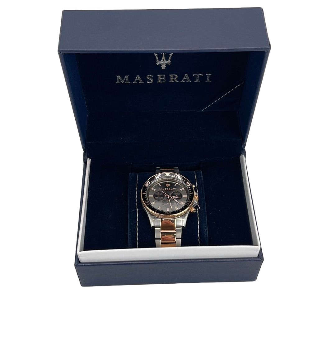 Maserati Sfida Chronograph Quartz Black Dial Men's Watch R8873640002