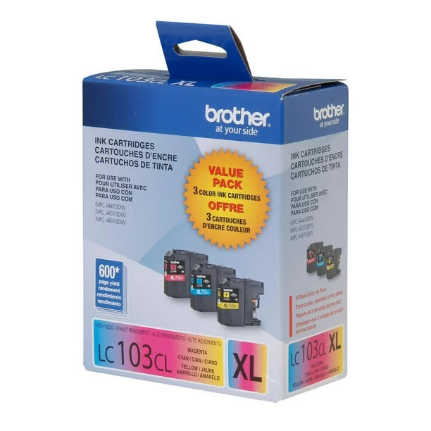 Brother LC103CL Colour Ink - 3 Pack