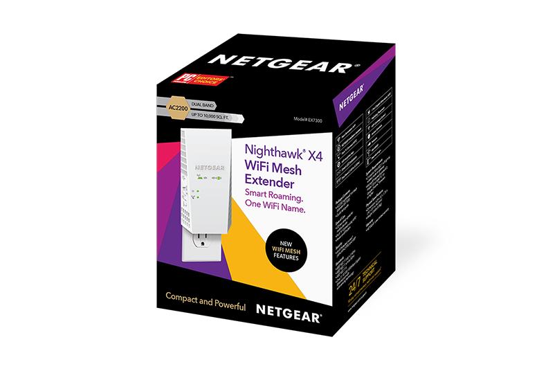 NETGEAR AC2200 Nighthawk X4 EX7300 Wi-Fi Range Extender - White