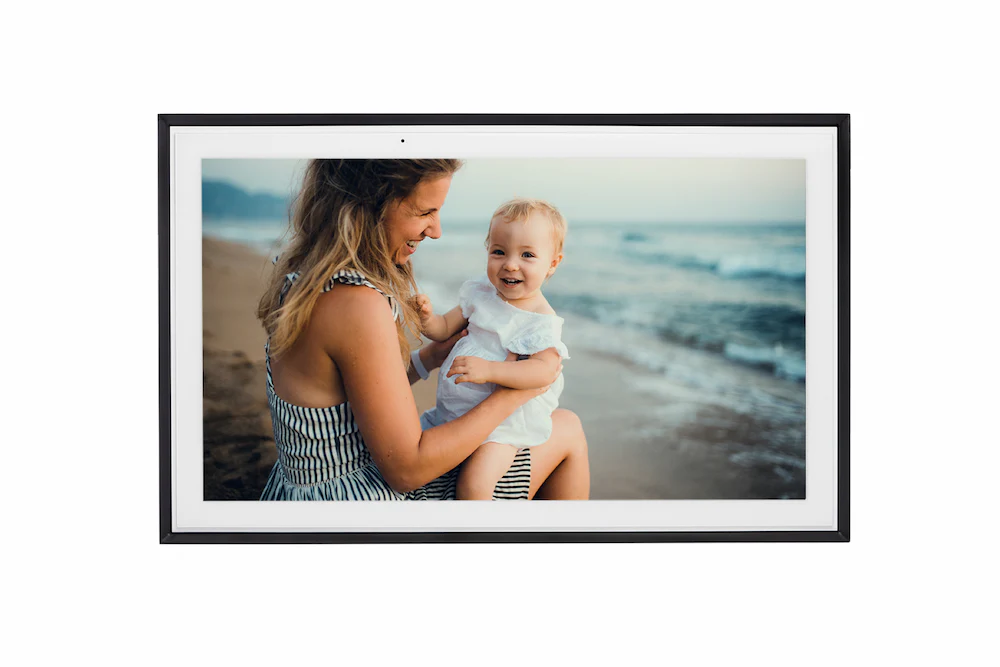 Skylight Frame 15" Touchscreen Digital Picture Frame and Smart Family Calendar - Black