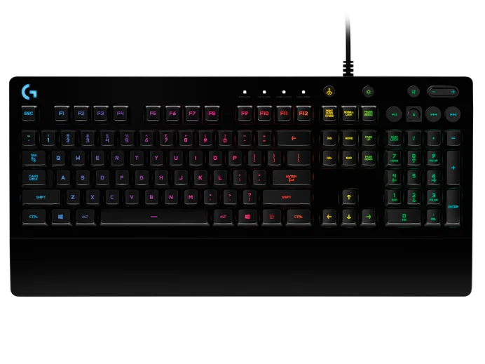 Logitech G213 Prodigy Gaming Keyboard Lightsync RGB Spill-Resistant - Black