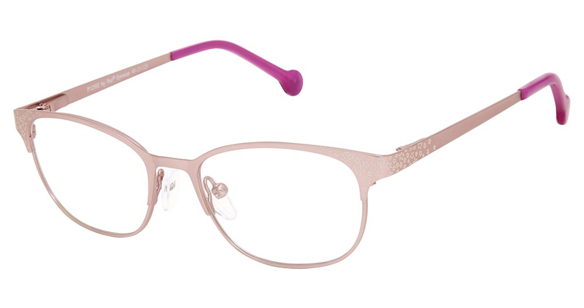 PEZ P12502 Kids Eyeglasses - Metallic Pink