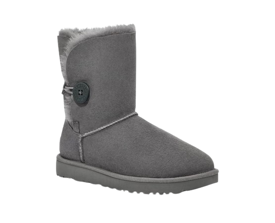 Grey ugg bailey button boots shop