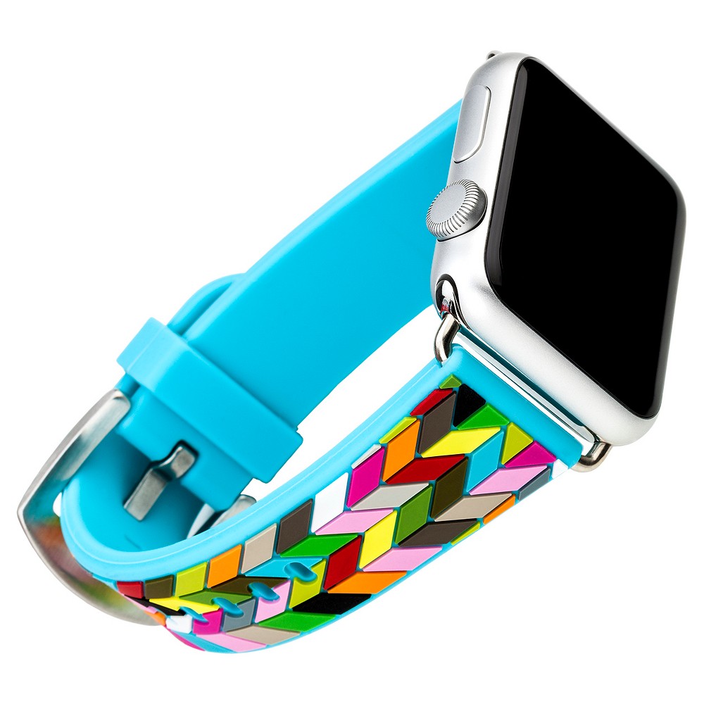 French Bull Silicone Replacement Band for Apple Watch 38mm - Condensed Ziggy