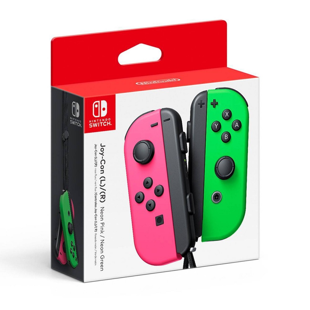 Nintendo Switch Joy-Con - Left & Right (Neon Pink & Green)