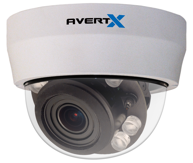 AVERTX HD810 4MP Autofocus Night Vision Indoor/Outdoor IP Dome Camera