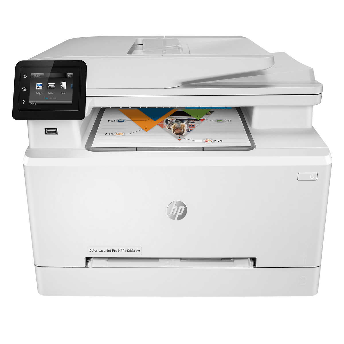 HP LaserJet Pro M283cdw two-sided Printing All-in-One Laser Wireless Color Print