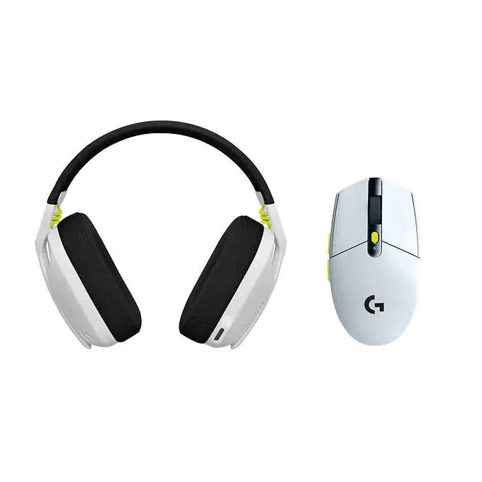 Logitech Wireless G435 SE Headset & G305 SE Mouse Gaming Combo - White 