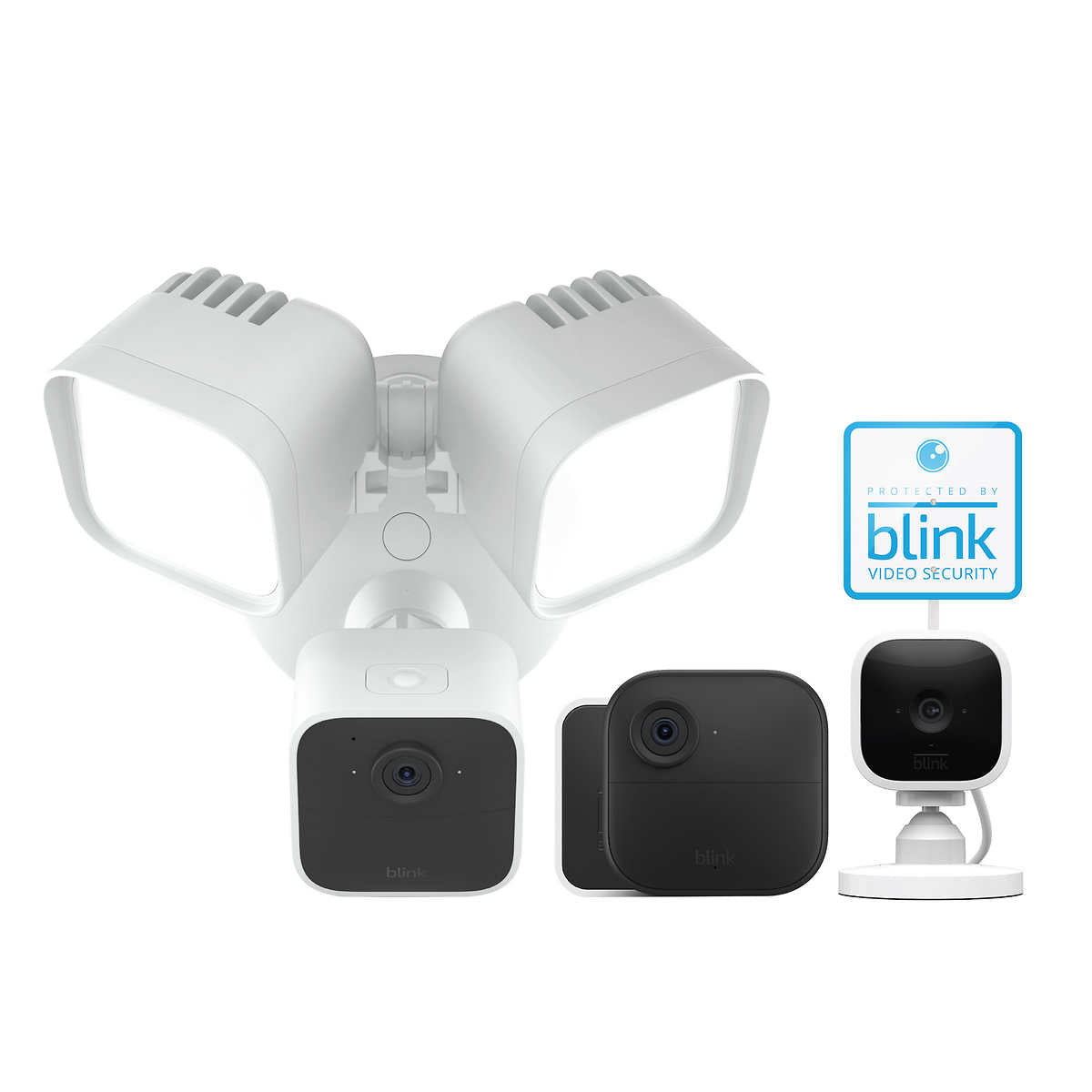 Blink Floodlight Security Camera Bundle