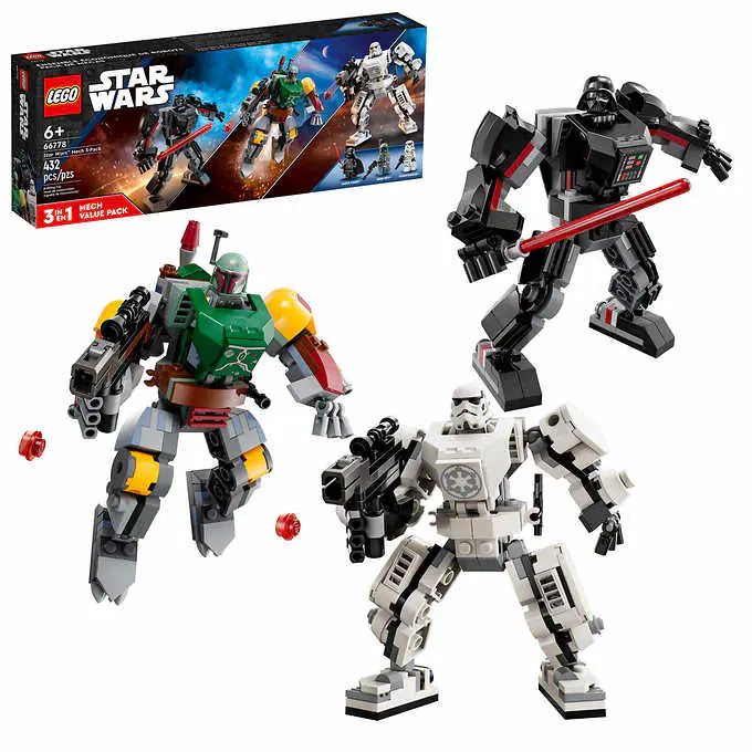 LEGO 66778 Star Wars: Star Wars Mech 3-Pack Set 