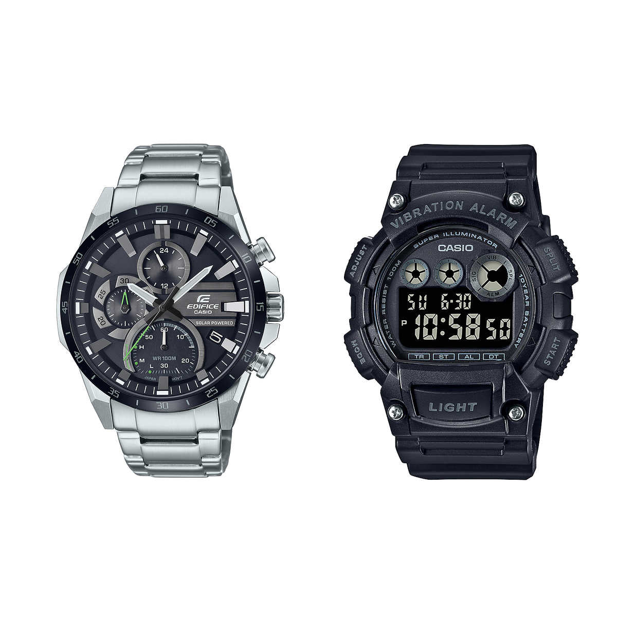 Casio Work and Play Mens 2-Watch Bundle