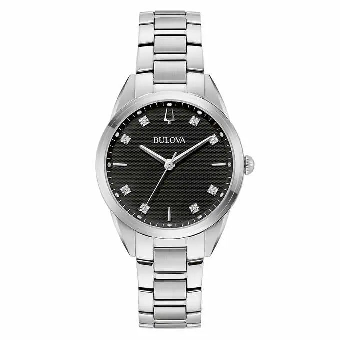 Bulova women's watch black online