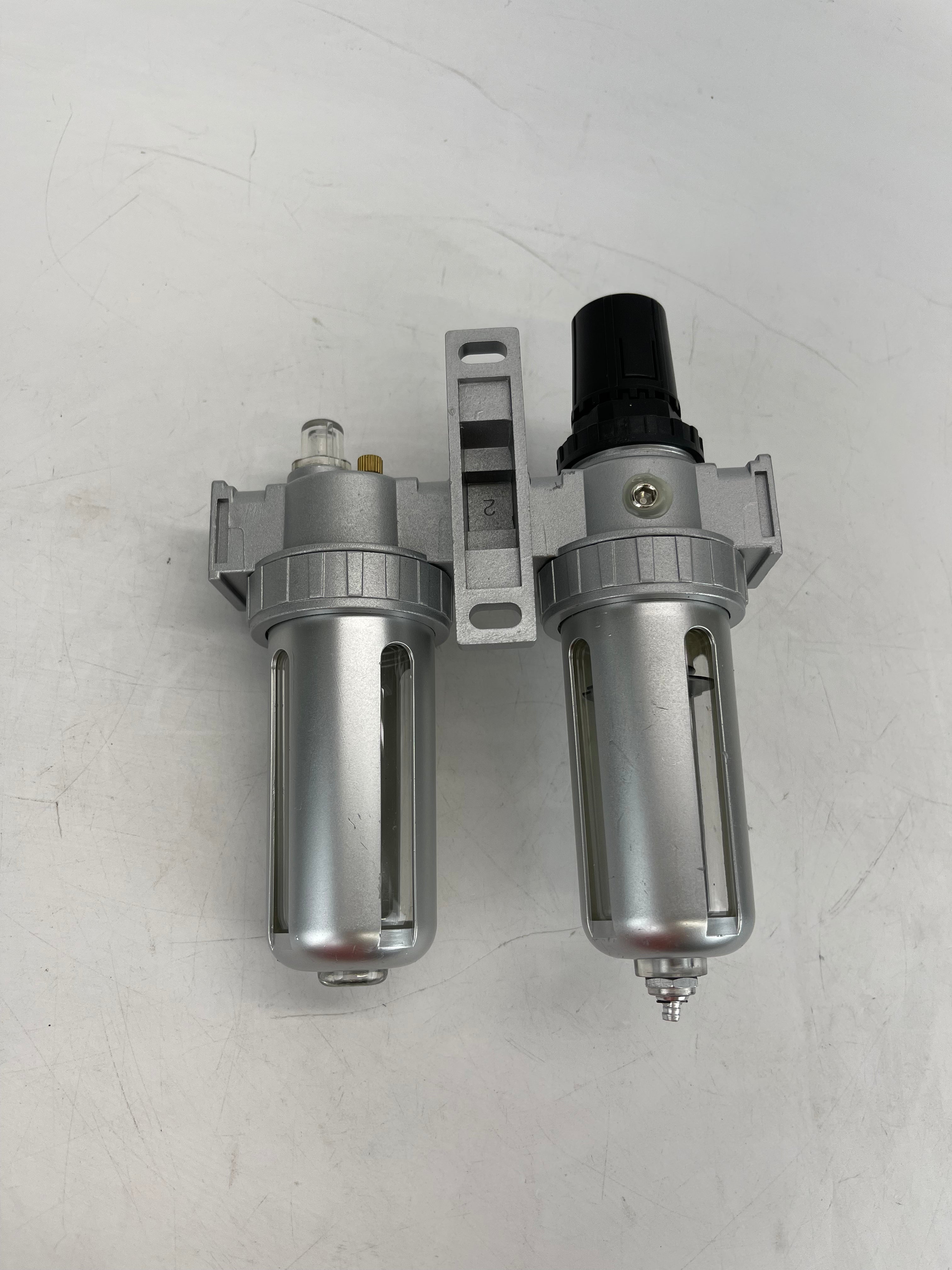 NANPU 3/8" NPT Air Filter Pressure Regulator Lubricator Dryer Gauge Kit