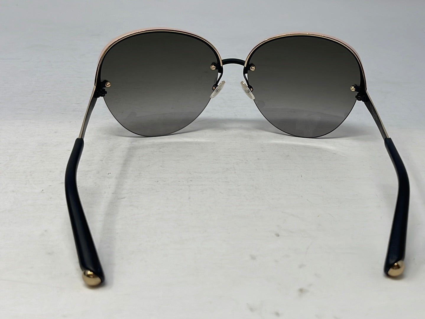 Christian Dior Round Sunglasses SUPERBE 003 HA 63 Matte Black