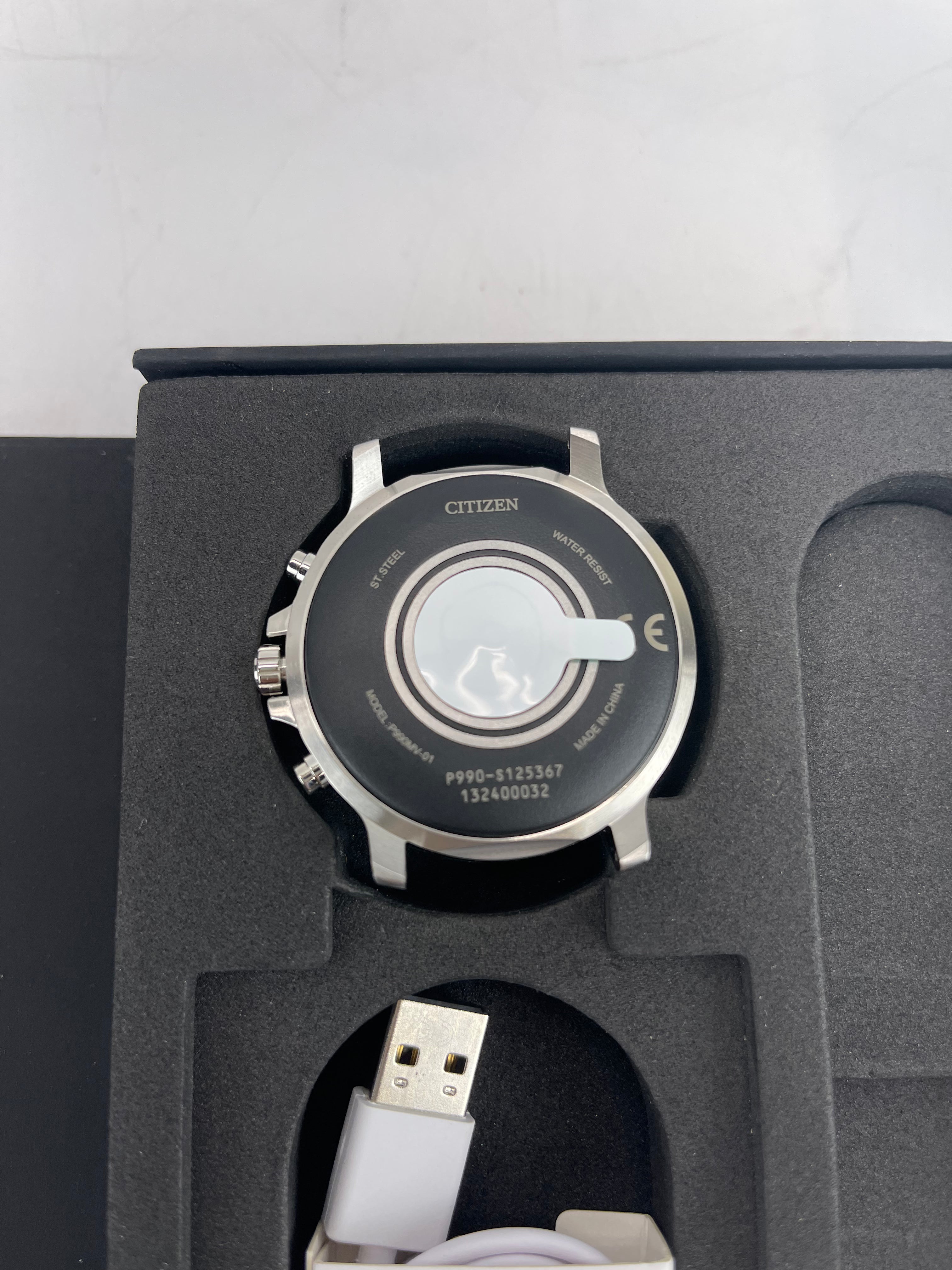 Citizen CZ Smart Men's 46 mm Smart Watch - Black