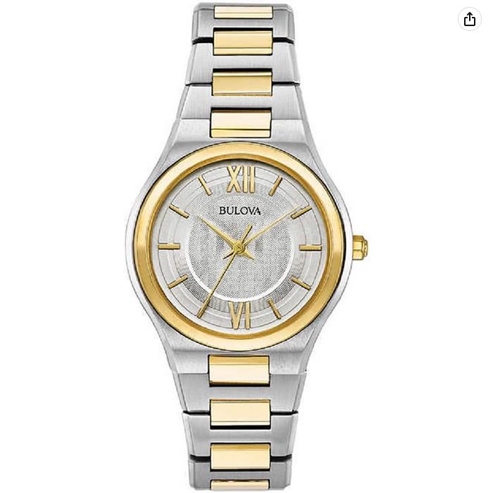 Bulova Gold Two-tone Stainless Steel Women's Watch 98L238