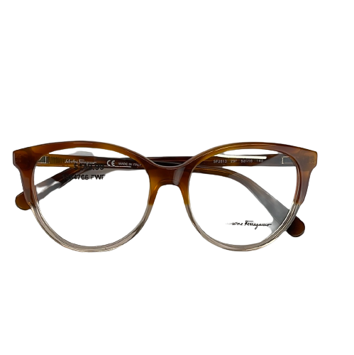 Salvatore Ferragamo SF 2813 297 Women's Eyeglasses - Tortoise/Peach