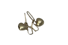 14kt Gold Heart Earrings 