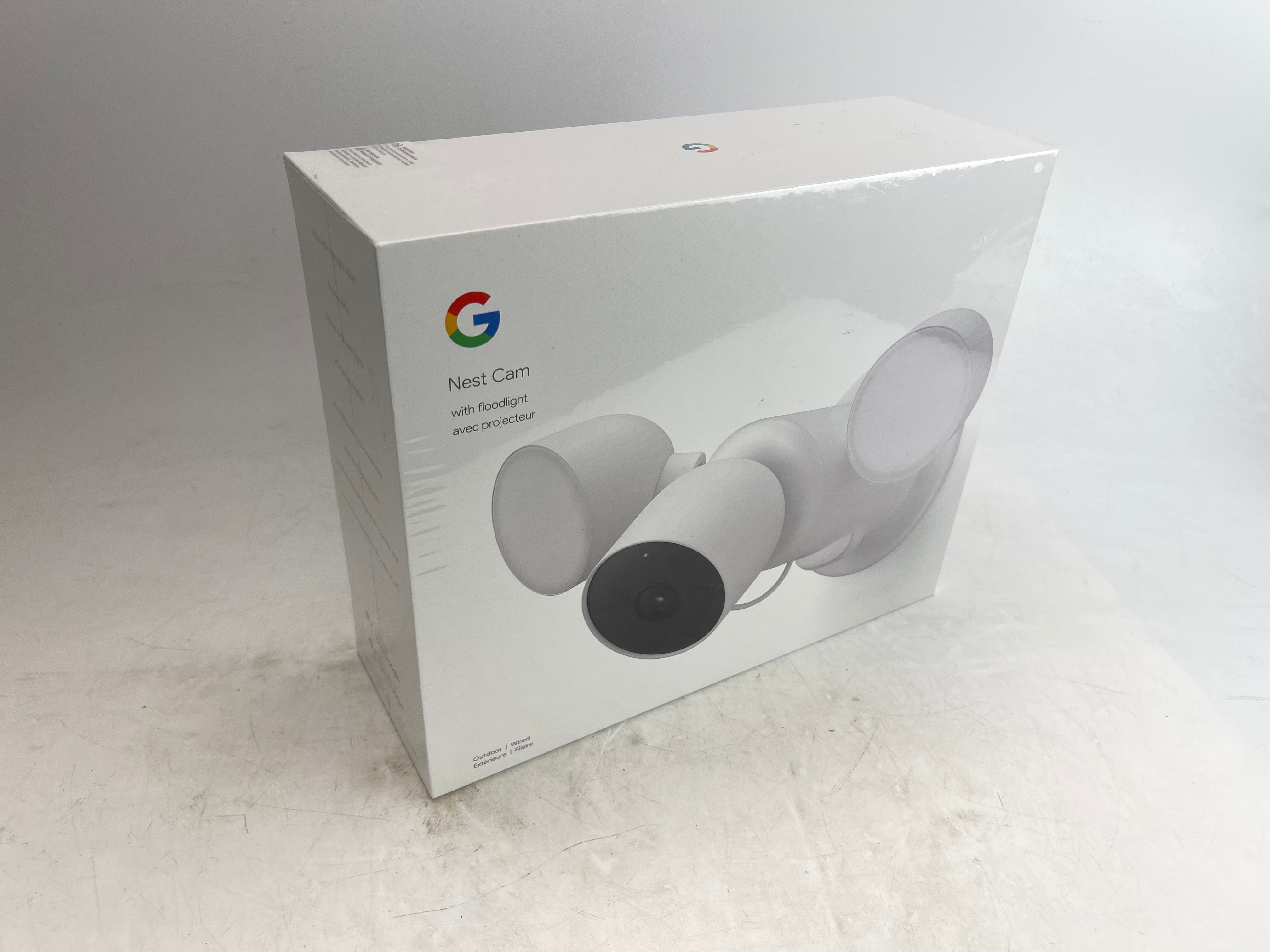 Google Nest Cam with Floodlight - Outdoor | Wired - Smart Security Camera
