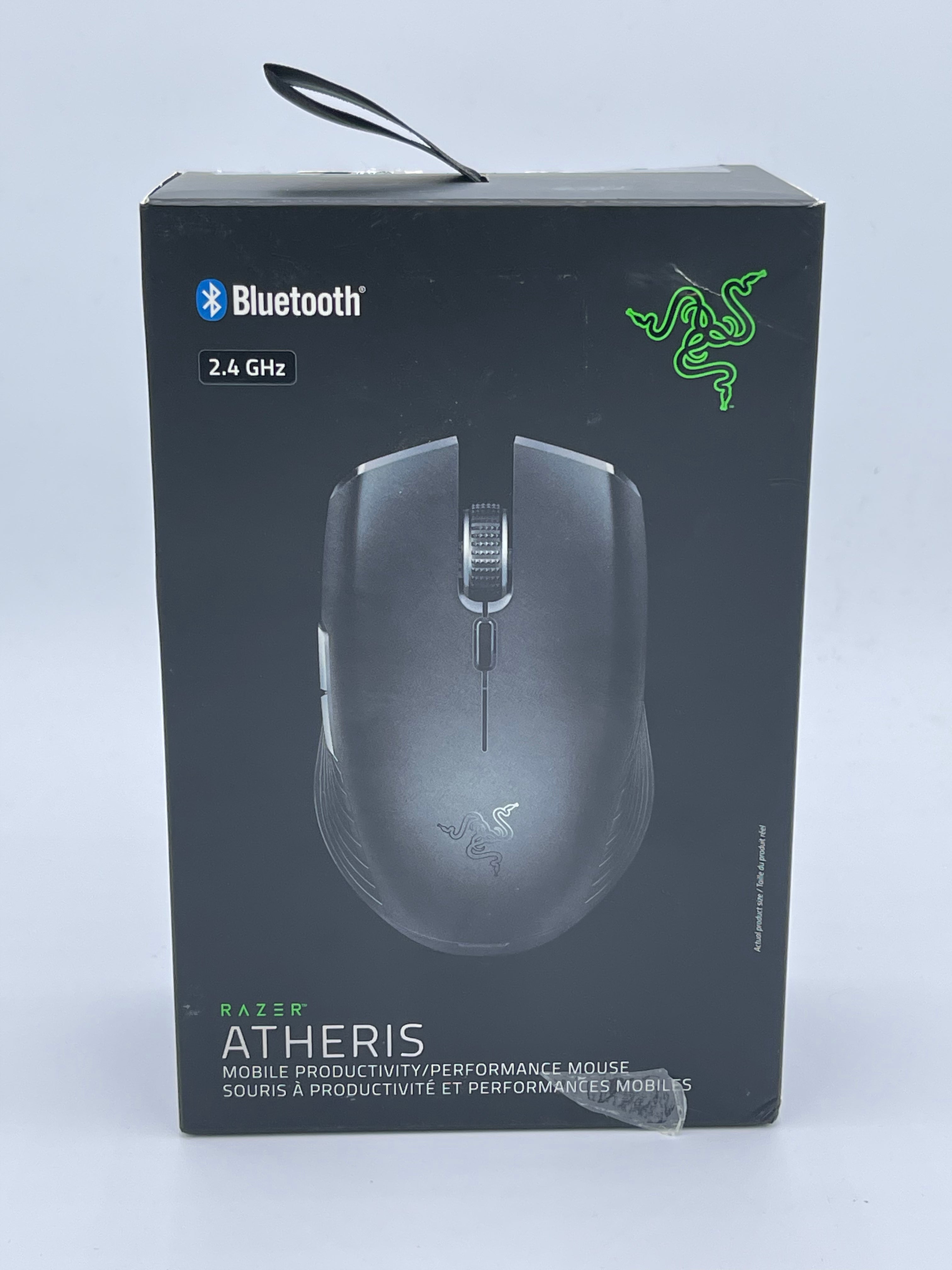 Razer Atheris Ambidextrous Wireless Mouse  - Classic Black