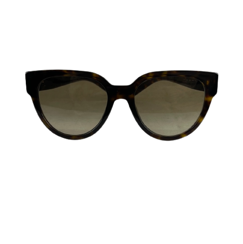 Givenchy 53mm Cat Eye Full Rim Sunglasses - Dark Havana