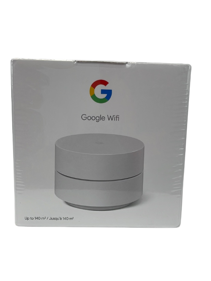 Google WiFi AC1200 Wireless Dual-Band Gigabit Mesh Wi-Fi Router (Snow, 1-Pack)