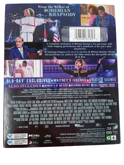Whitney Houston: I Wanna Dance With Somebody (Blu-Ray+Digital)