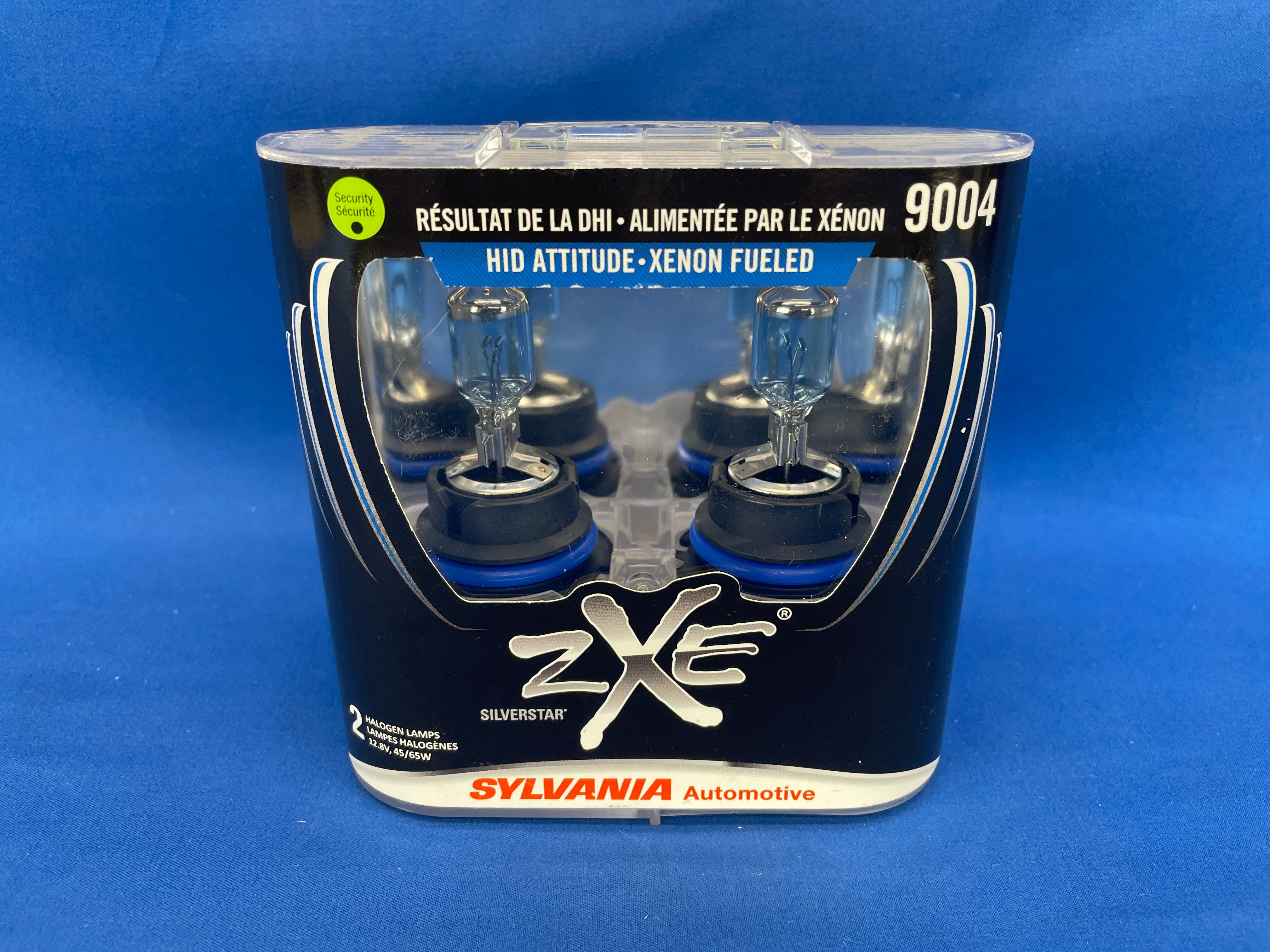 SYLVANIA 9004 SilverStar zXe High Performance Halogen Headlight Bulb - 2-PK