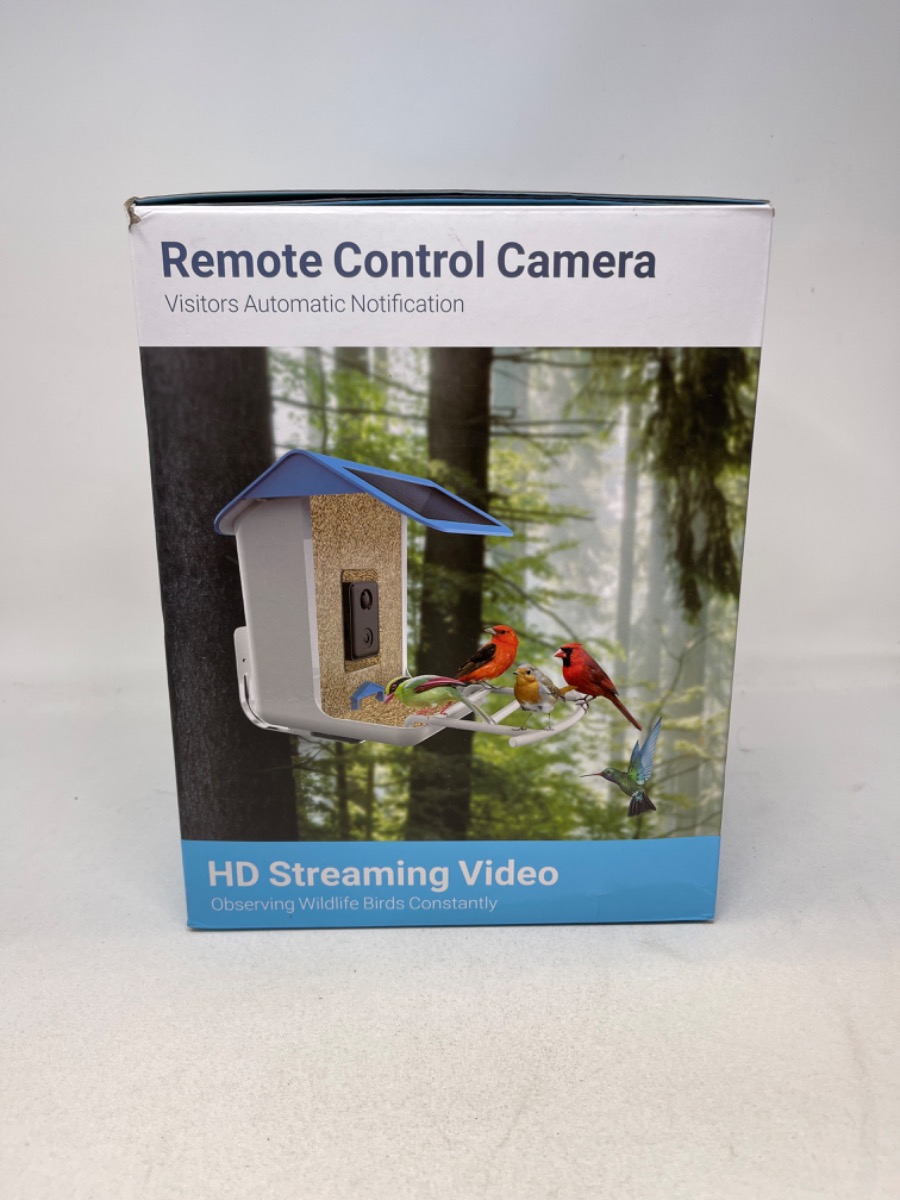 Smart Ai Recognition Bird Feeder - Auto Capture 1080p Camera