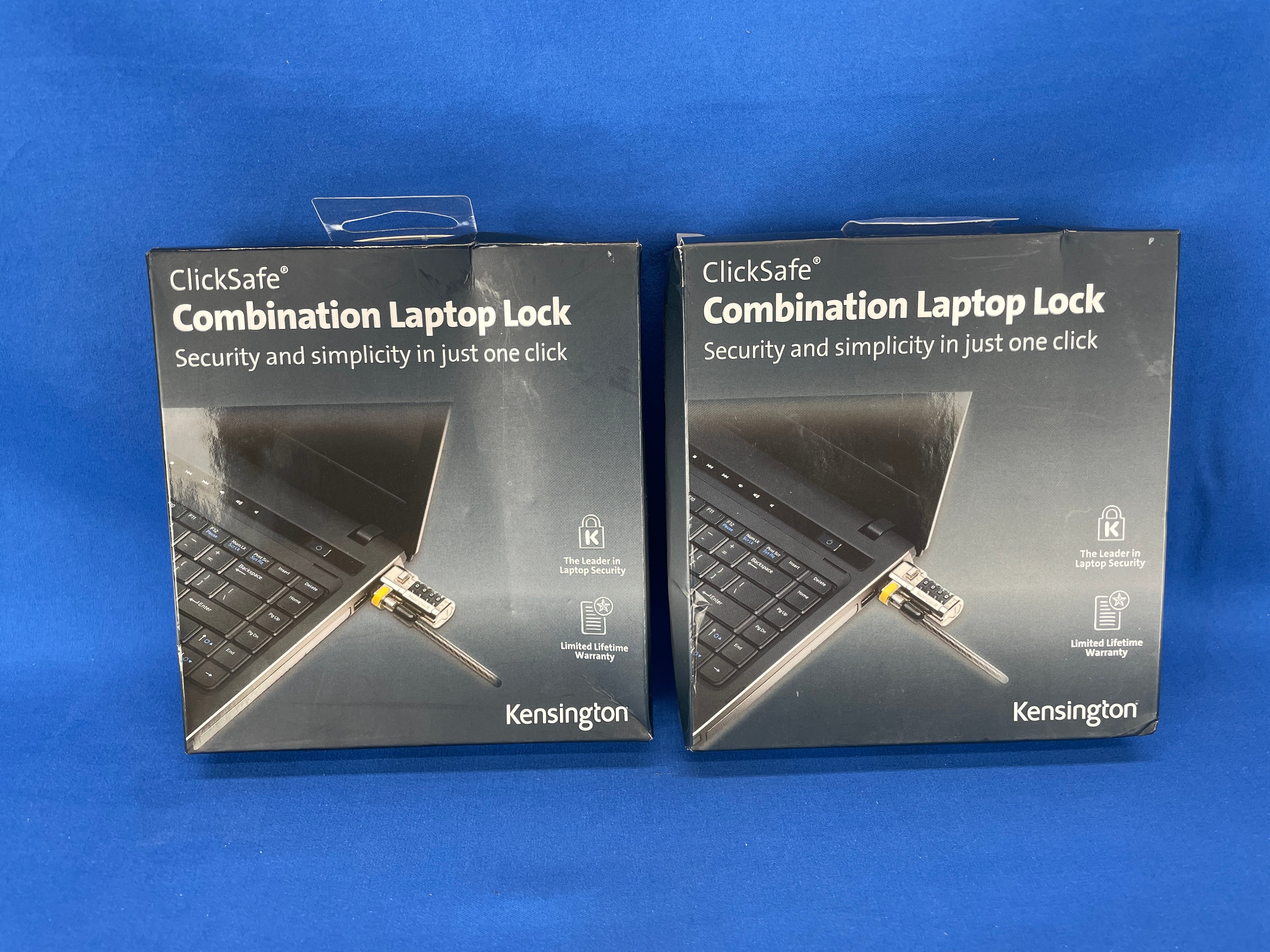 Kensington ClickSafe Combination Laptop Lock (2-pack)