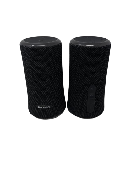 Soundcore - Flare 2 Portable Bluetooth Speaker - Black  *2-Speakers*