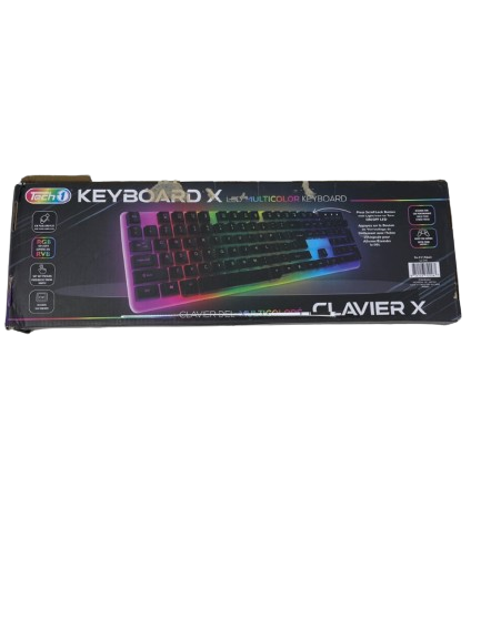 Tech1 Clavier X LED Multicolor Keyboard