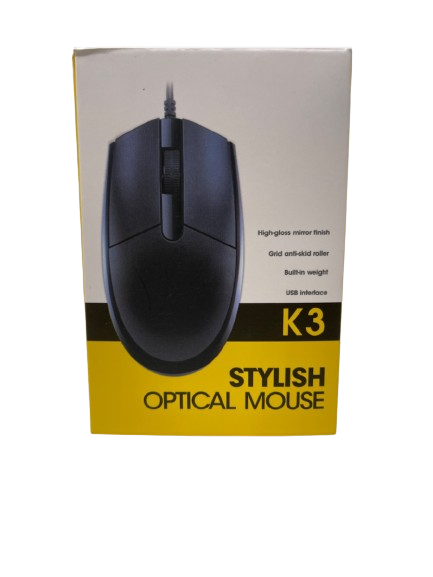 K3 Stylish Optical Mouse