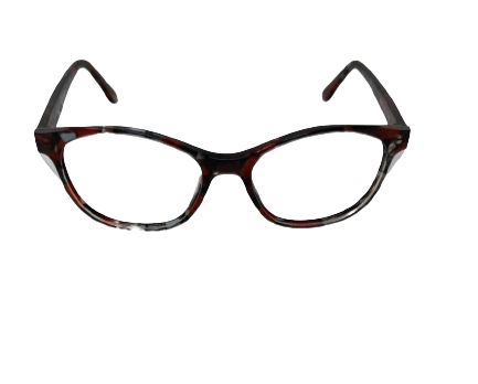 Kylie Layne Ladies Glasses, Brown/Red