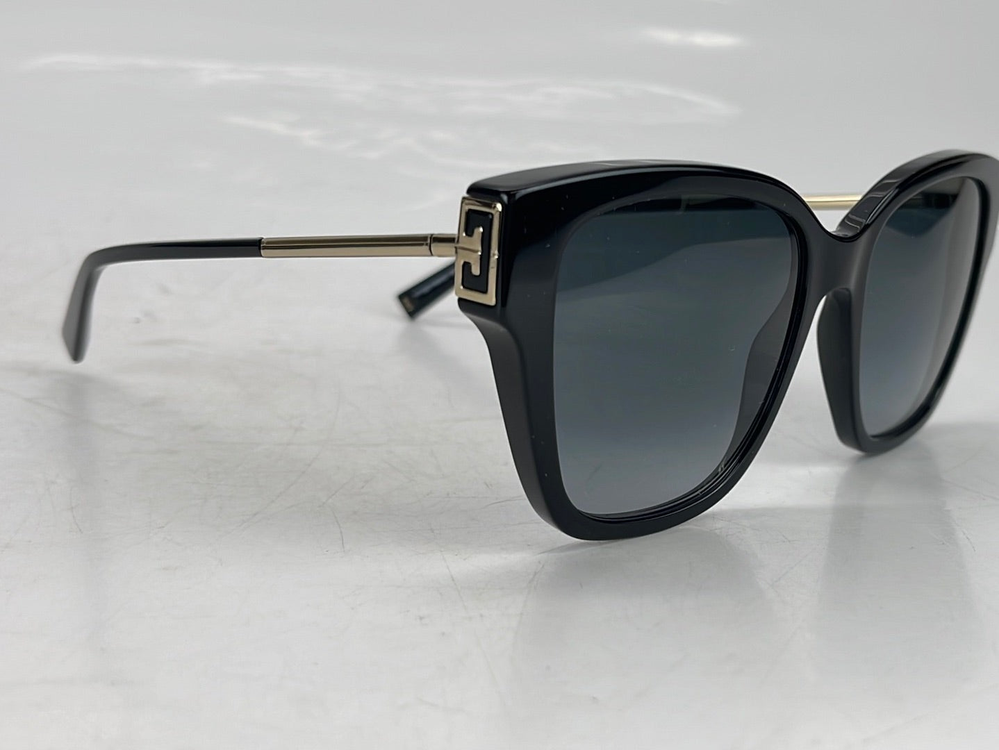 Givenchy Grey Gradient Square Ladies Sunglasses GV 7191/S 807/9O 55