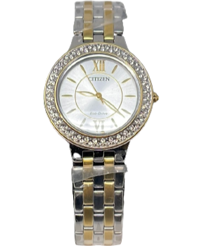 CITIZEN Eco-Drive Ladies Silhouette Crystal Watch FE2084-55A
