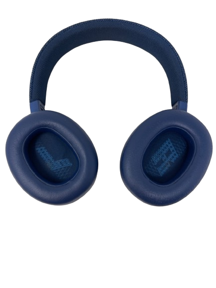 JBL Live 650BTNC Wireless Over-Ear Bluetooth Headphones - Blue