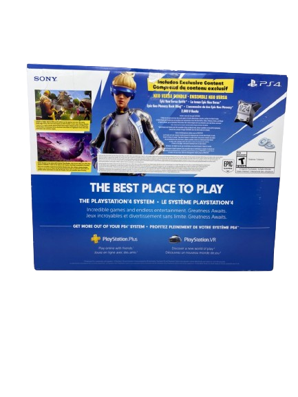 Sony Playstation 4 Slim 1tb Console - Jet Black, with bundled DualShock 4 Controller