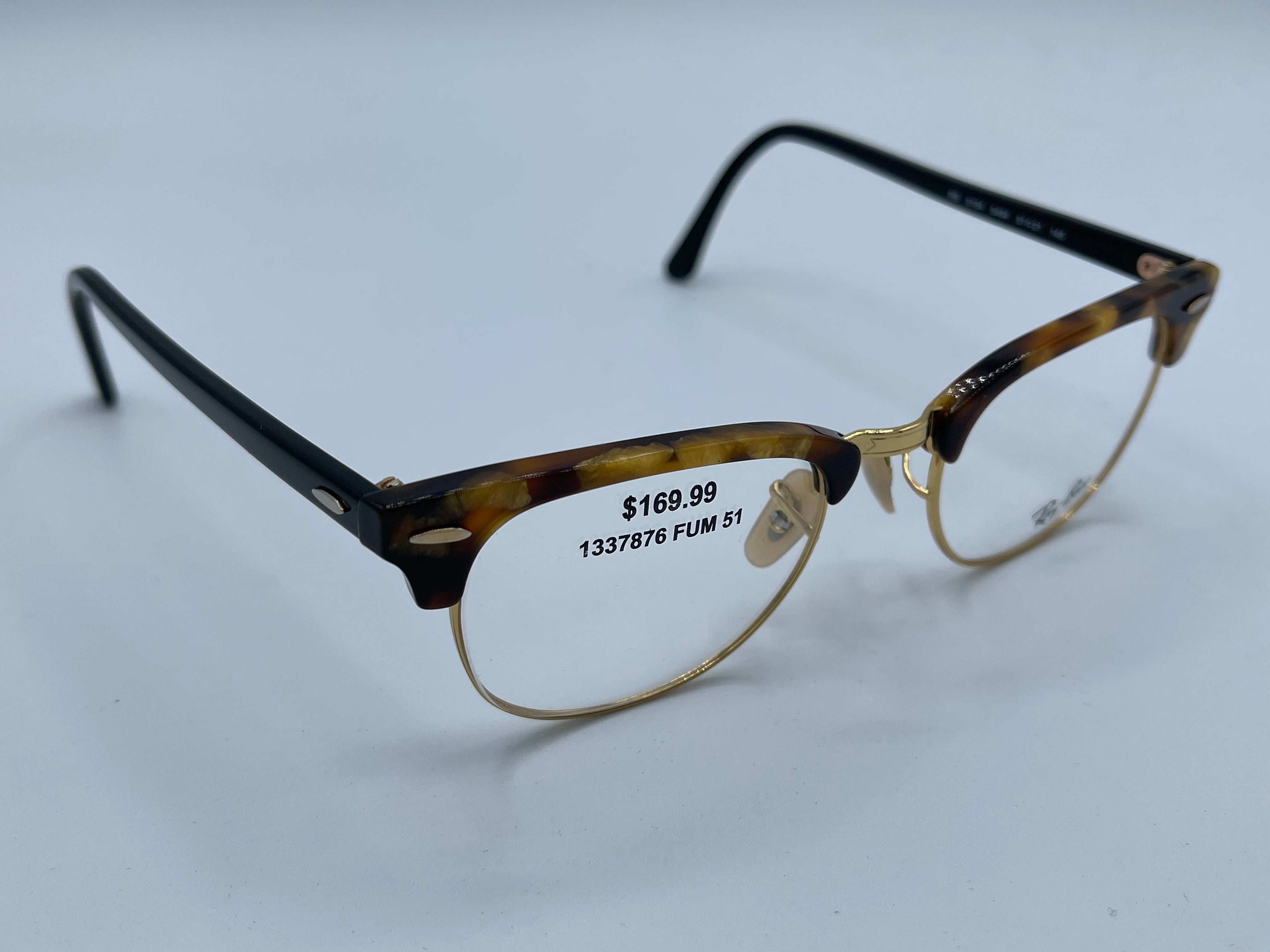 Ray-Ban 5154 Clubmaster Eyeglasses Brown - Havana