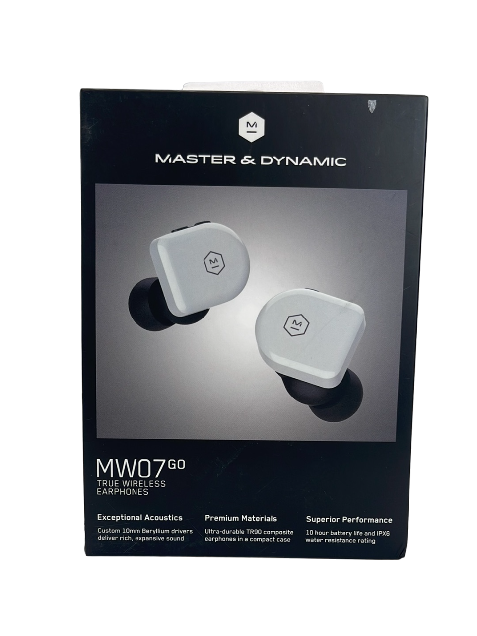 Master & Dynamic MW07 Go True Wireless In-Ear Headphones (Stone Gray)