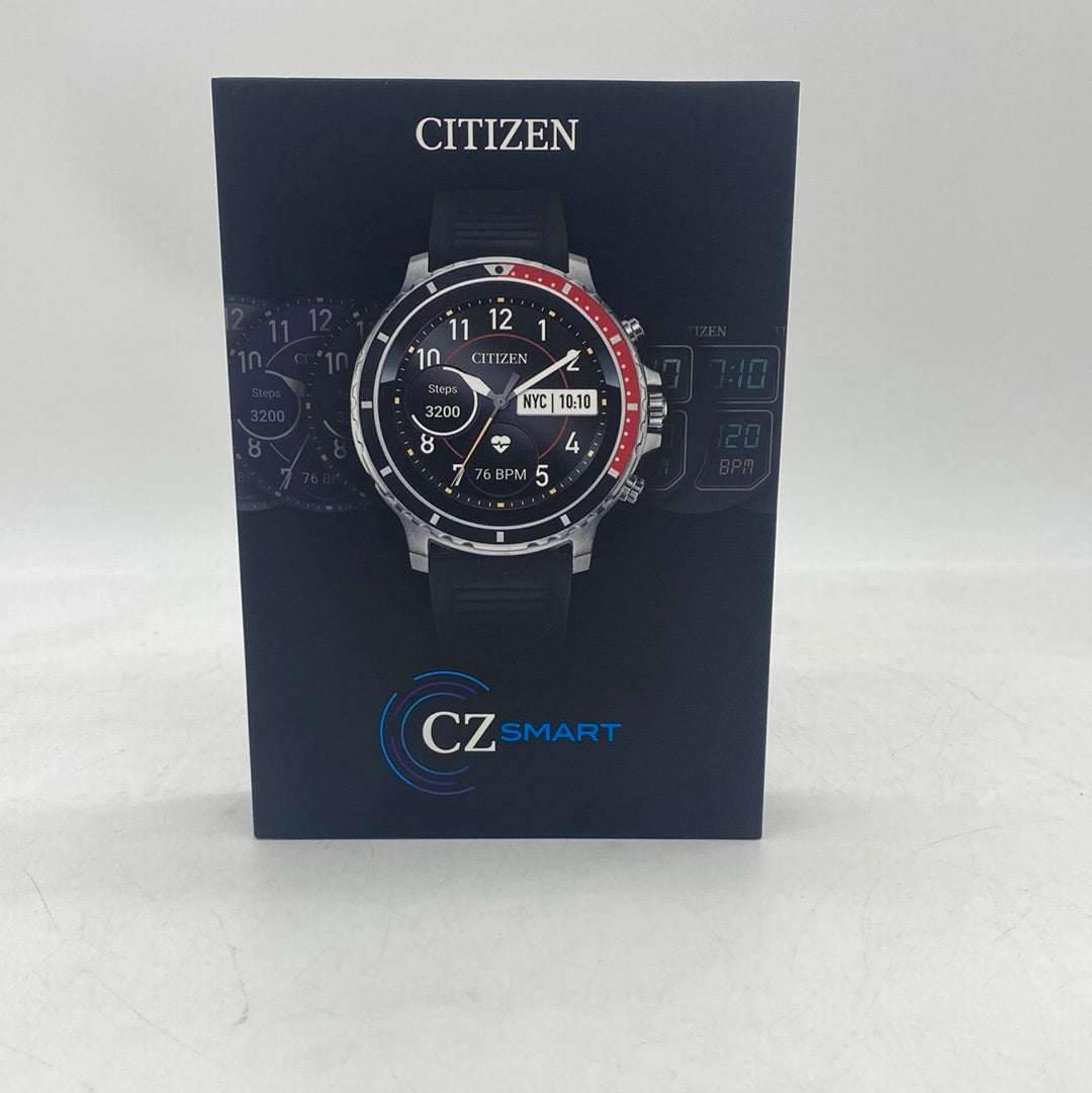 Citizen CZ Smart MX0000-07X Smartwatch Touchscreen Heartrate GPS **Missing Metal band**