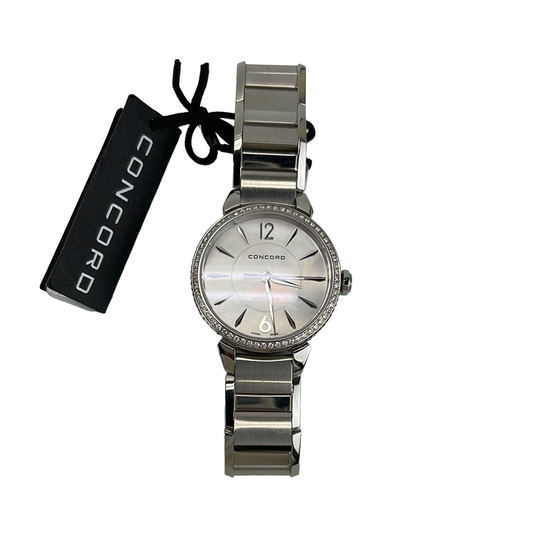 CONCORD Impresario Diamond White Mother of Pearl Dial Ladies Watch