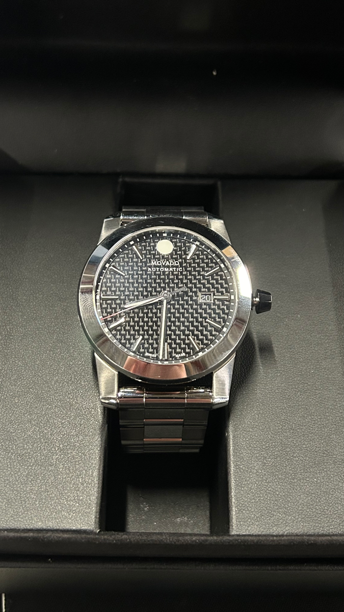 movado 25575816 Silver Automatic Watch