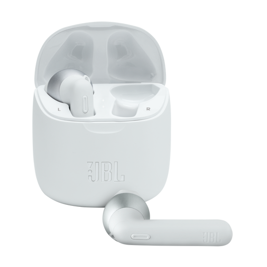 JBL Tune 225TWS True Wireless Earbud Headphones - White